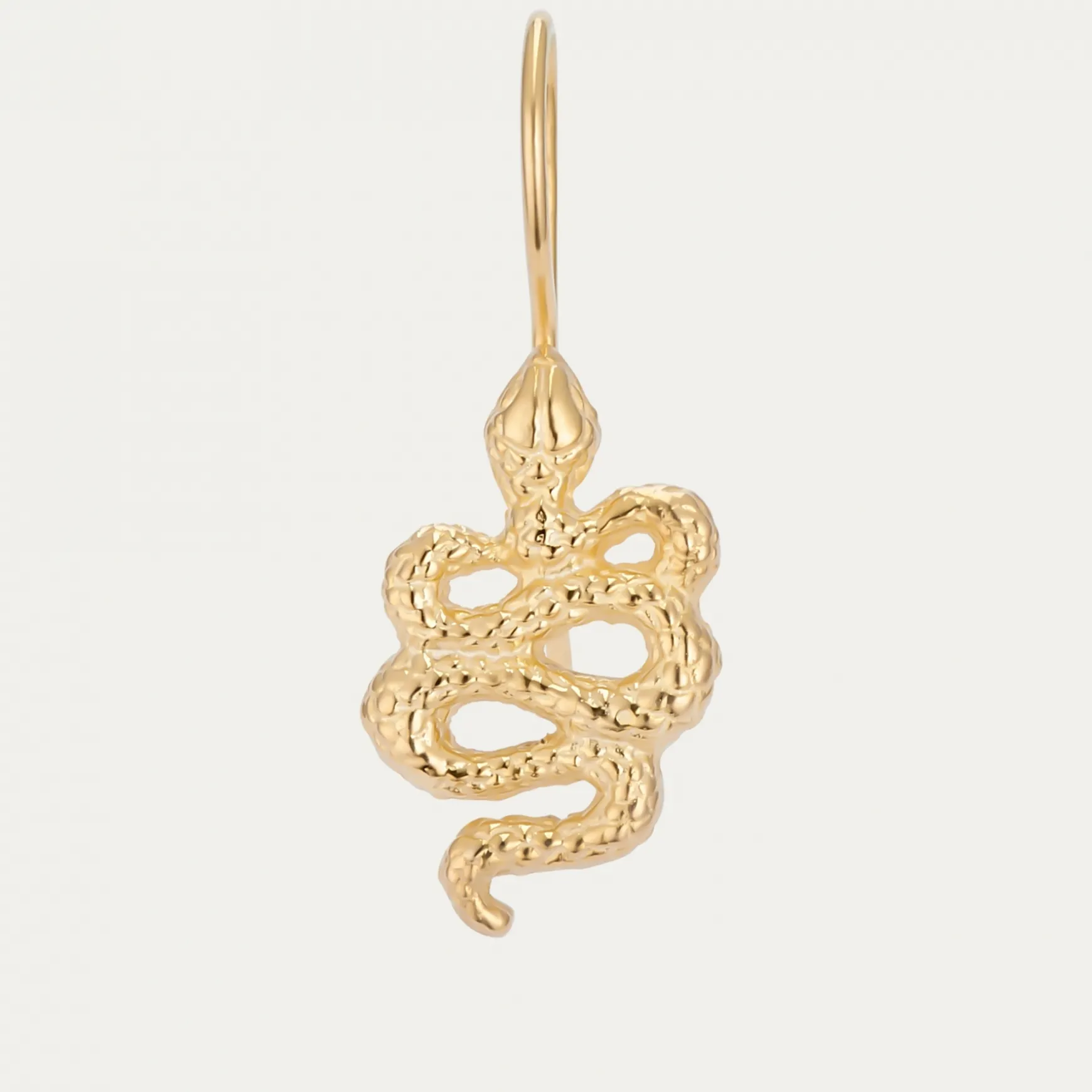 Discount Claris Virot Boucle D'Oreille Cleo Serpent or