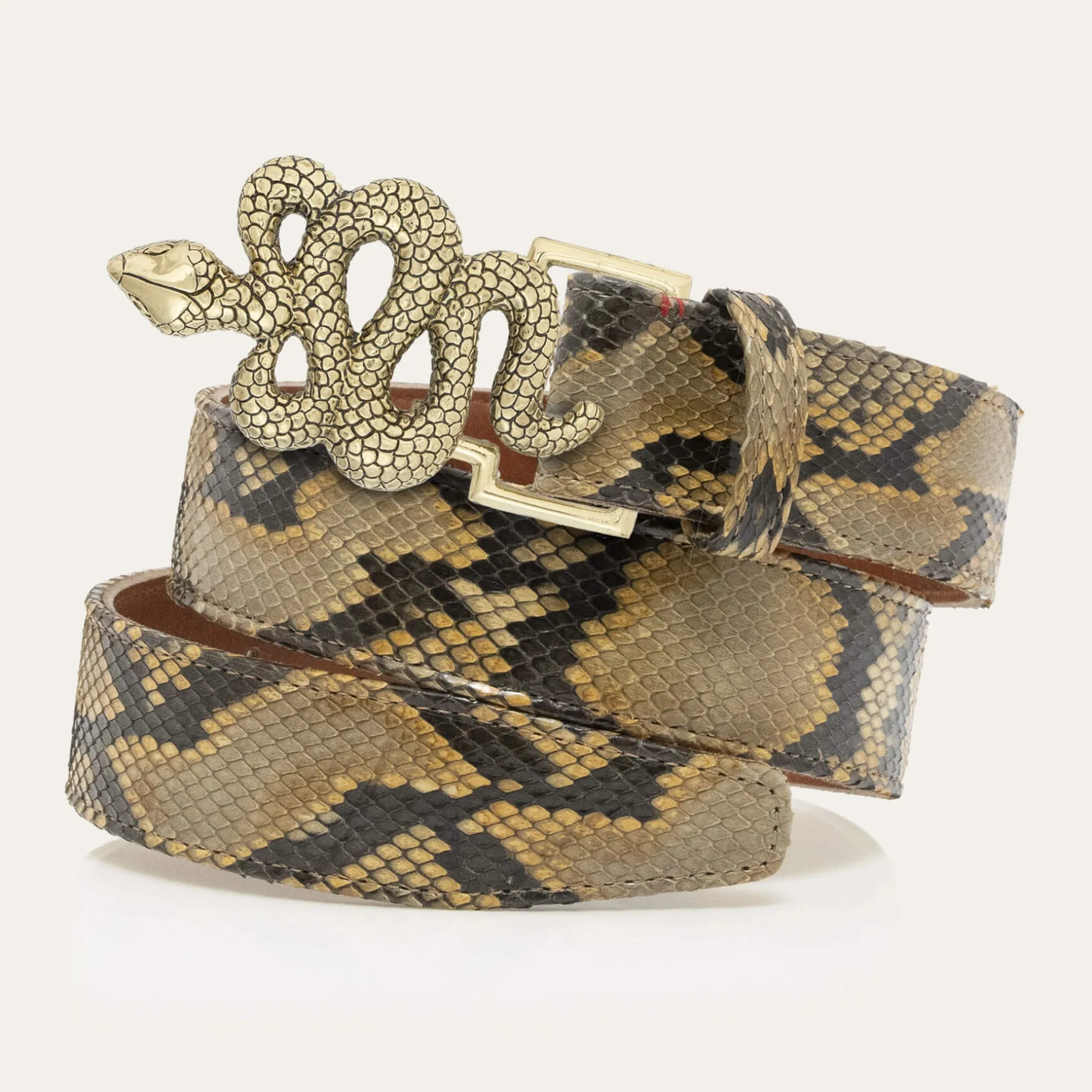 Best Sale Claris Virot Ceintures Serpent Python Desert