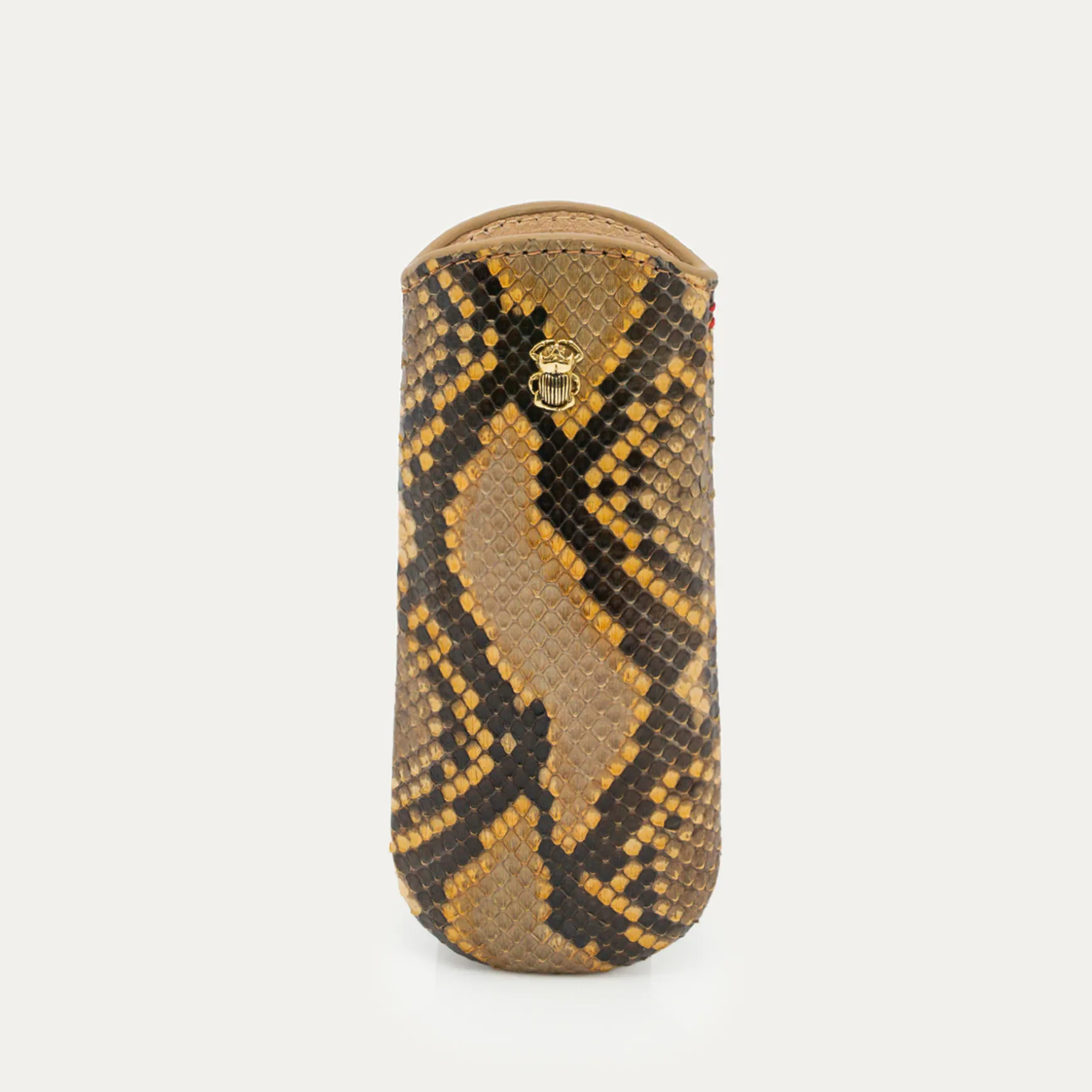 Best Sale Claris Virot Etui Maya Python Desert