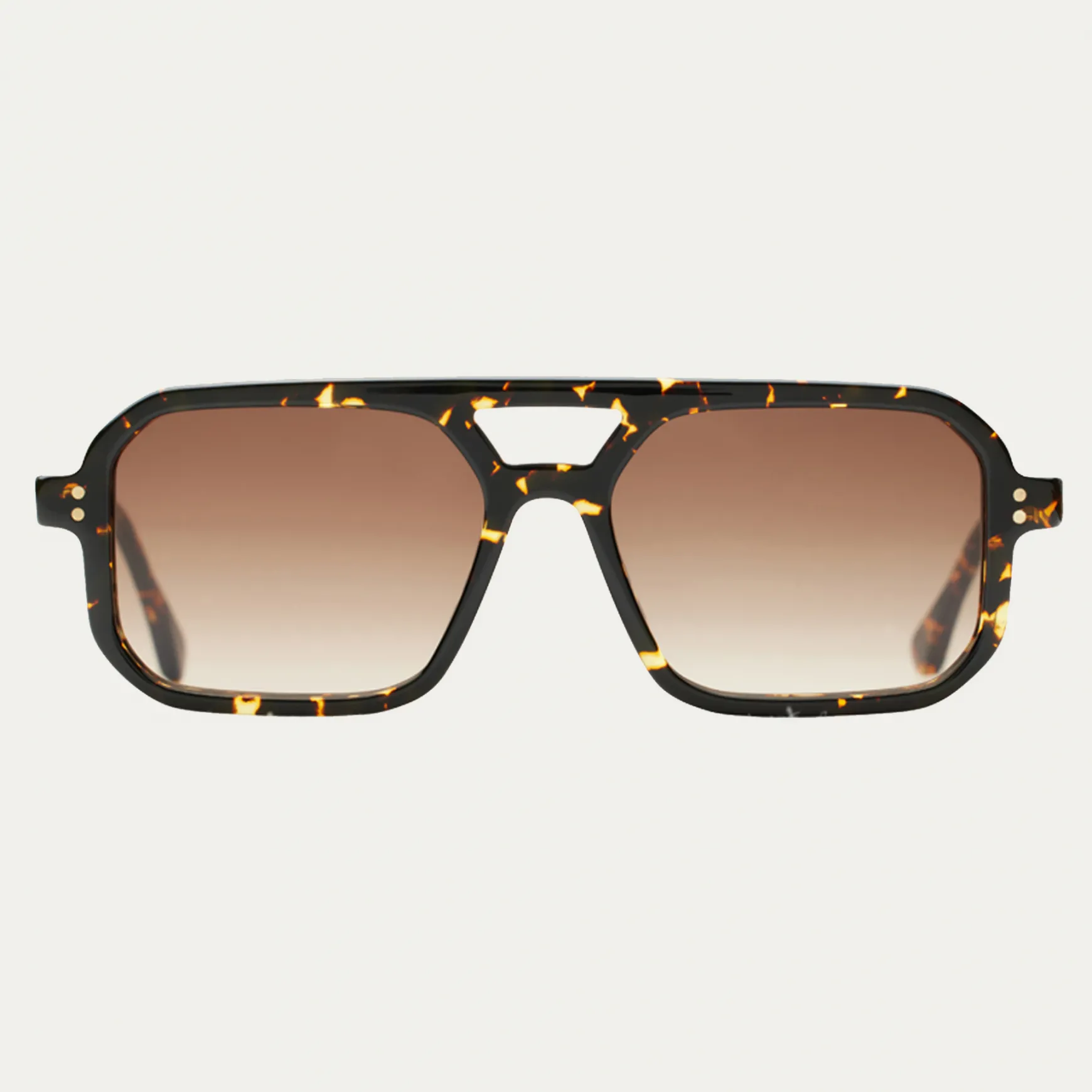 Clearance Claris Virot Lunettes de Soleil Timor Sépia