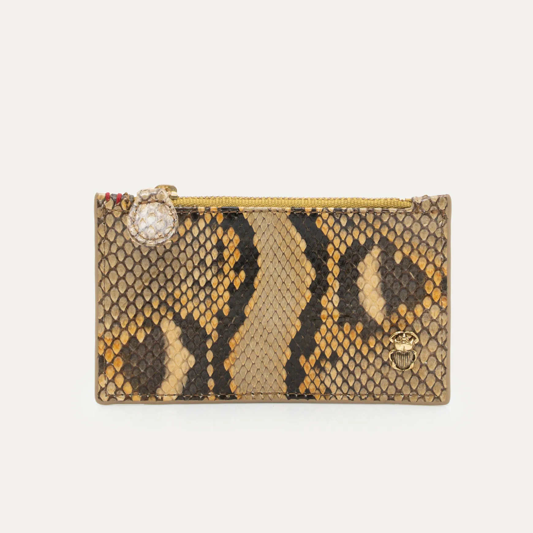 Flash Sale Claris Virot Porte cartes Helena Python Desert