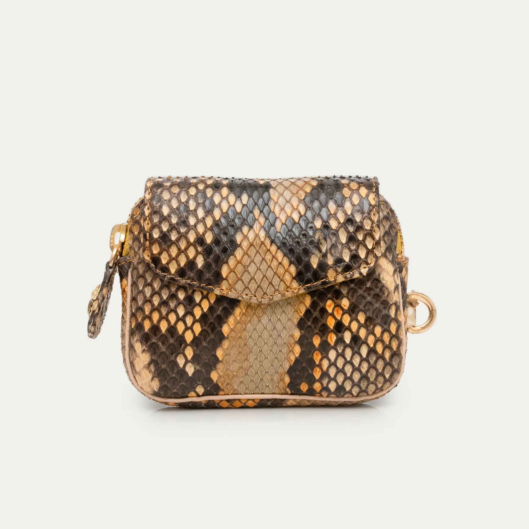 Online Claris Virot Porte Monnaie Karl Python Desert