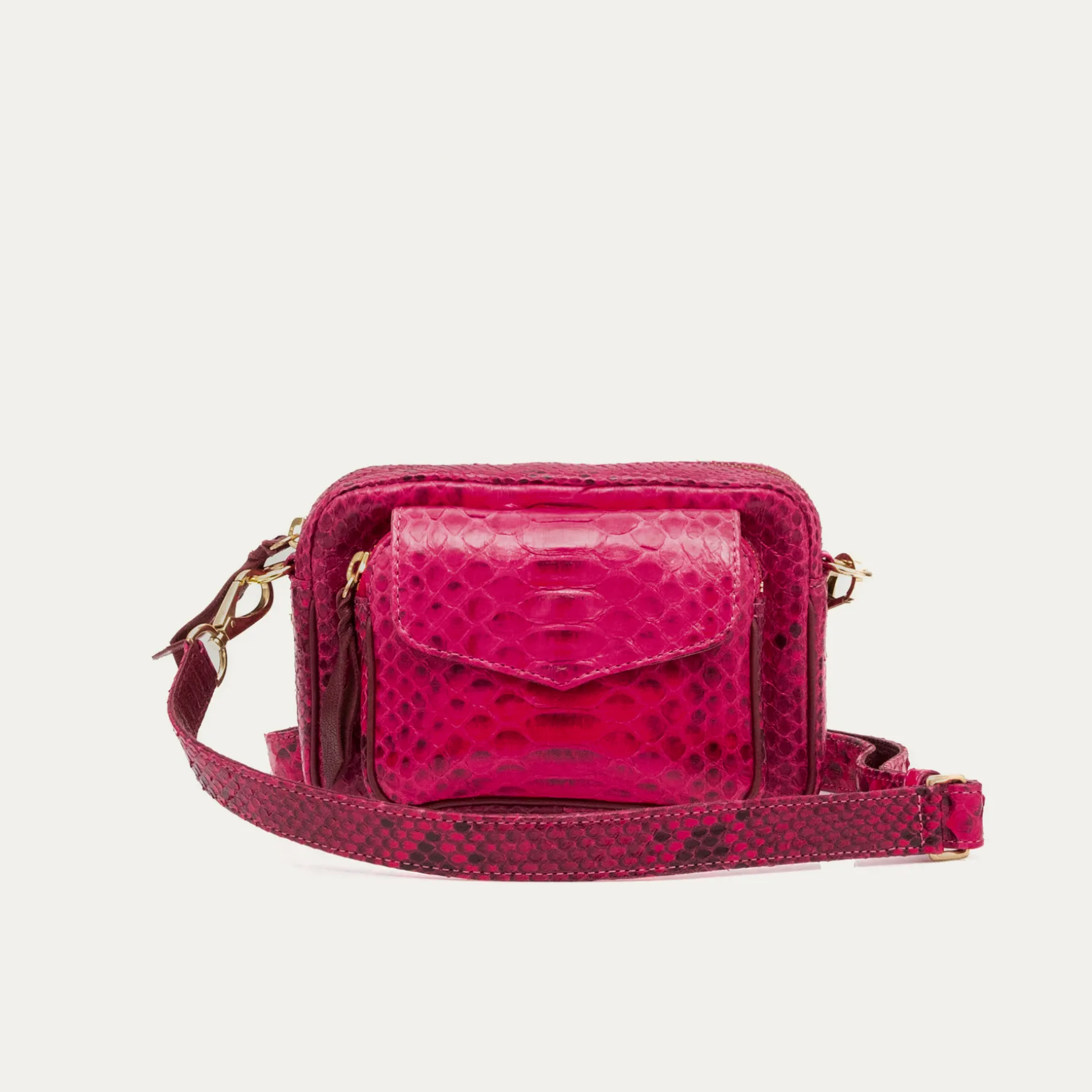 Cheap Claris Virot Sac Baby Charly Python Celosia Rose