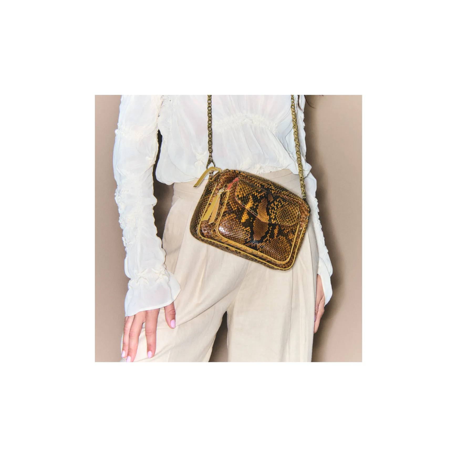 Best Claris Virot Sac Charly Python Ranch