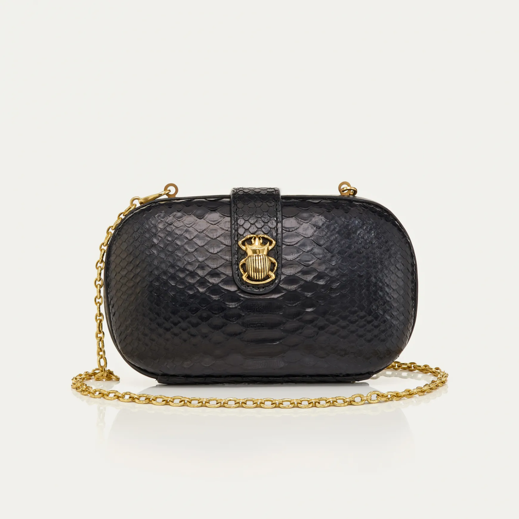 Store Claris Virot Sac Chiara Python Noir