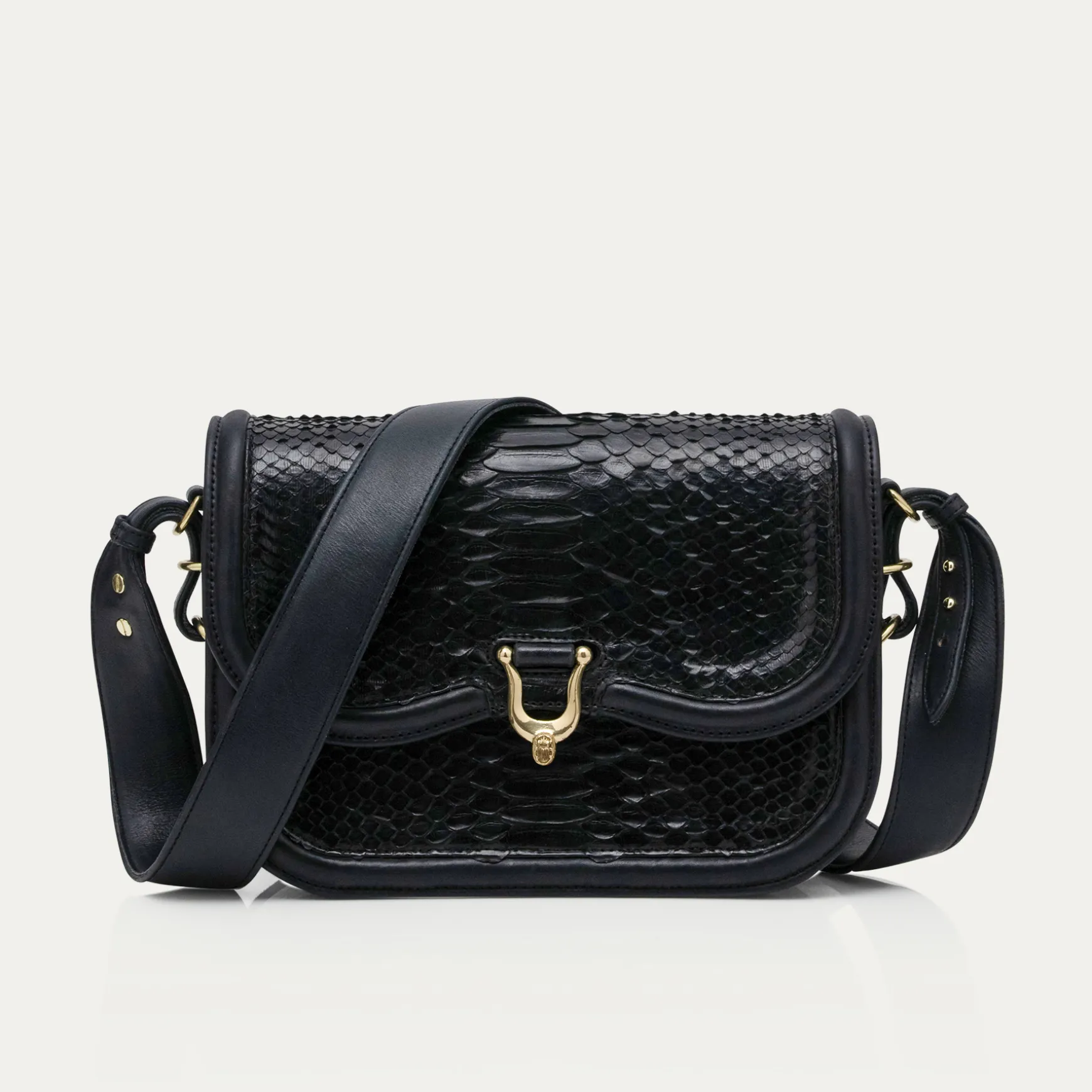 Online Claris Virot Sac Manon Python Noir