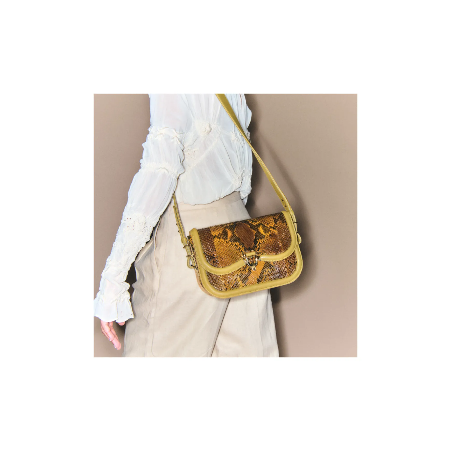 Online Claris Virot Sac Manon Python Ranch