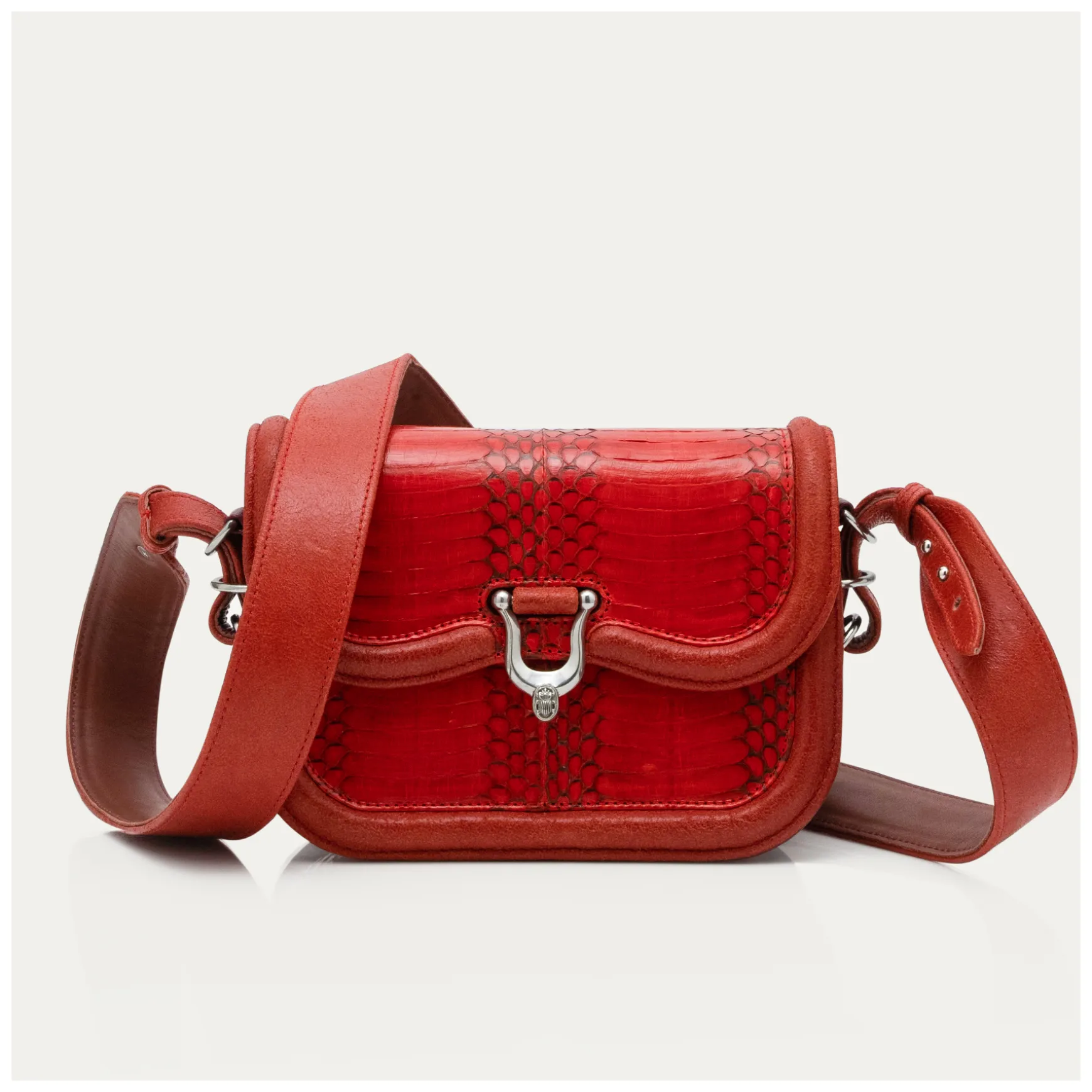 Sale Claris Virot Sac Mini Manon Cobra Rubis