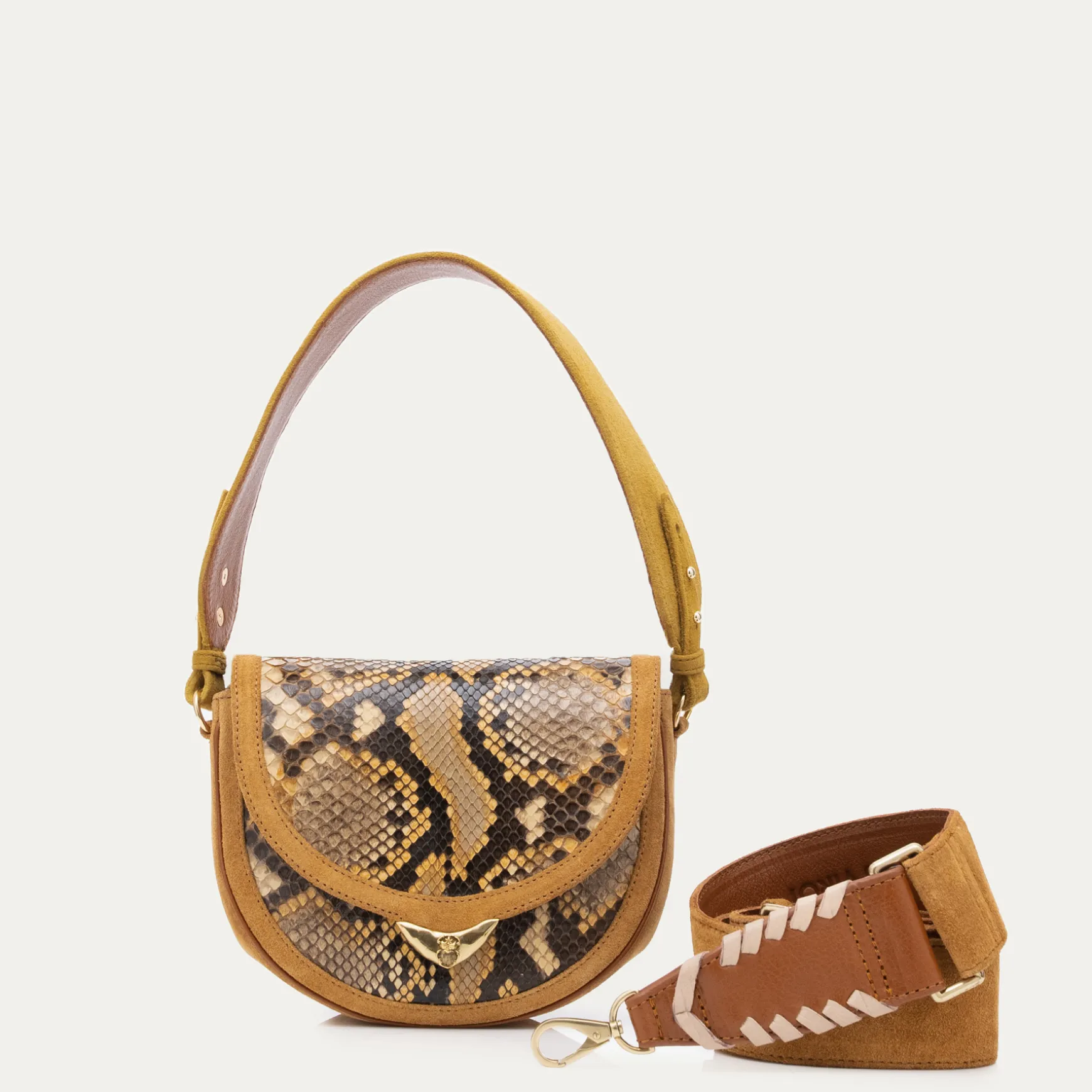 Online Claris Virot Sac Victoria Python Desert